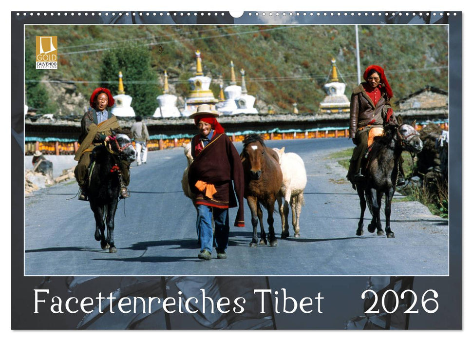 Facettenreiches Tibet (CALVENDO Wandkalender 2026)