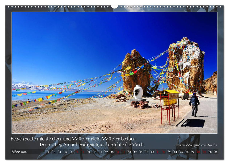 Facettenreiches Tibet (CALVENDO Wandkalender 2026)