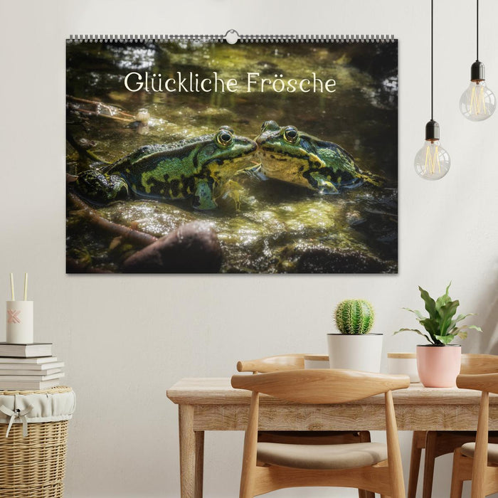 Glückliche Frösche (CALVENDO Wandkalender 2026)