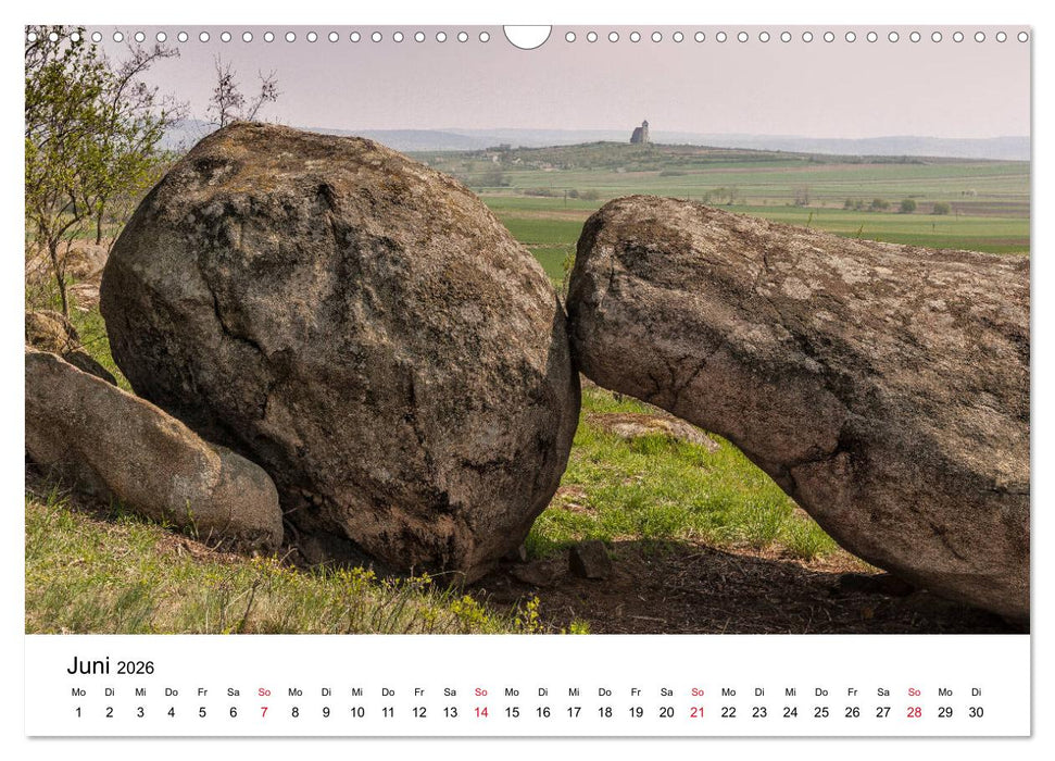 Granitwelten im Waldviertel (CALVENDO Wandkalender 2026)