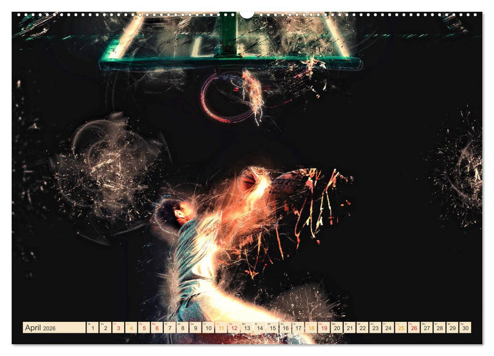Basketball extrem (CALVENDO Wandkalender 2026)
