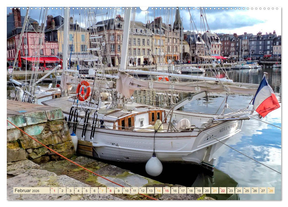 Honfleur - Bezauberndes Frankreich (CALVENDO Wandkalender 2026)