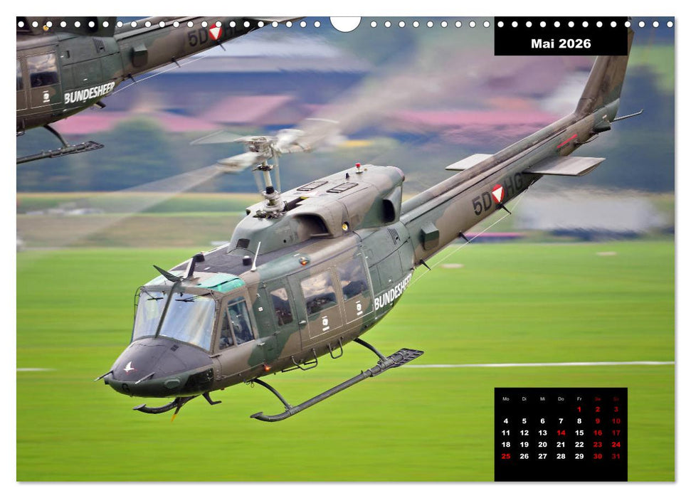 Flügel über den Alpen (CALVENDO Wandkalender 2026)