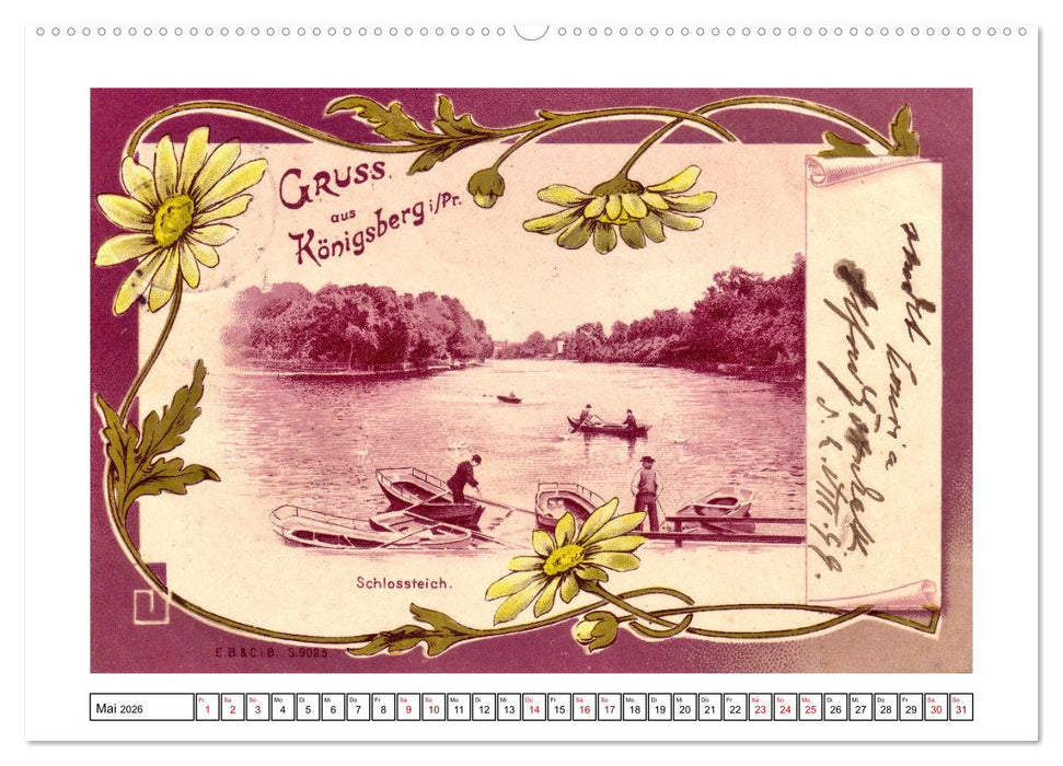 Gruss aus Königsberg (CALVENDO Wandkalender 2026)