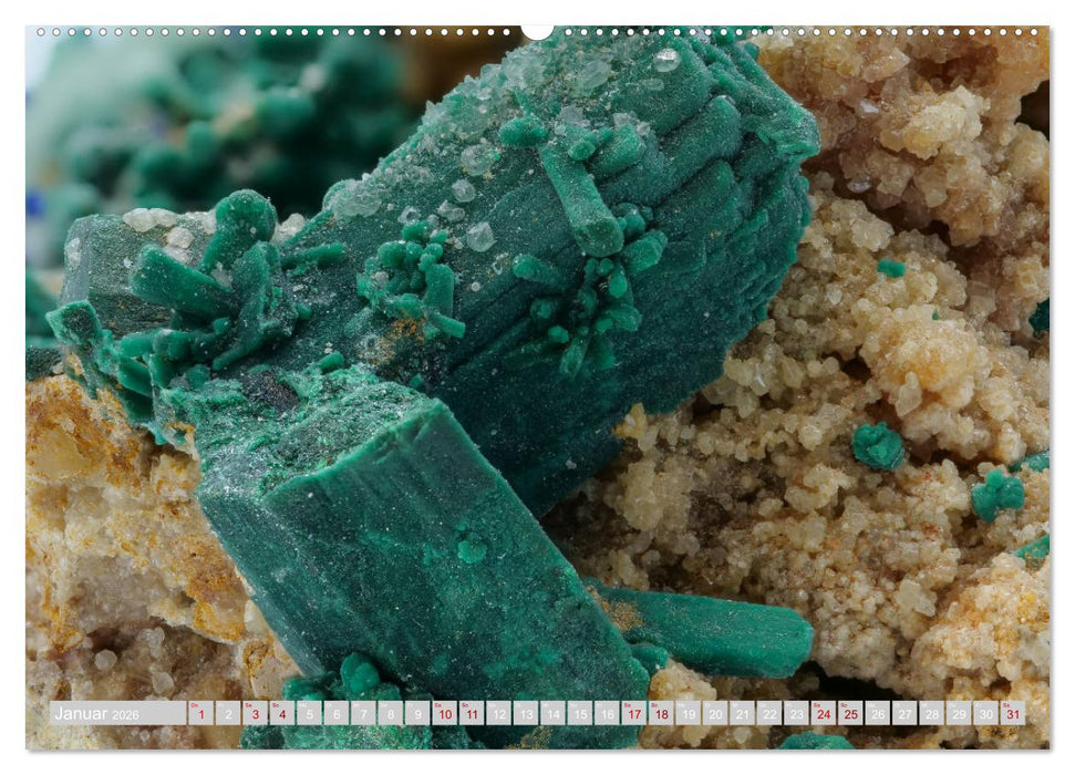 Faszination Mineralien (CALVENDO Wandkalender 2026)