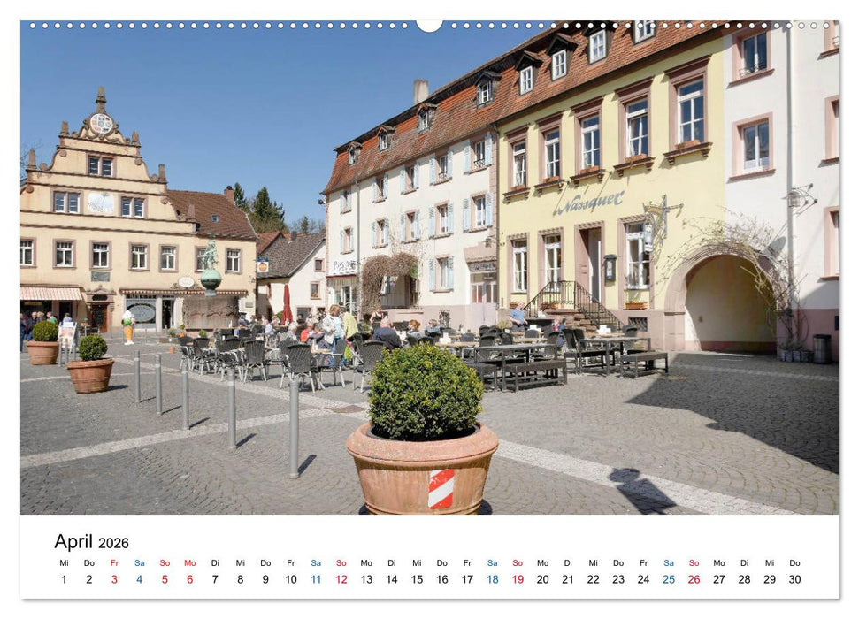 Ottweiler - Barockperle im Saarland (CALVENDO Wandkalender 2026)