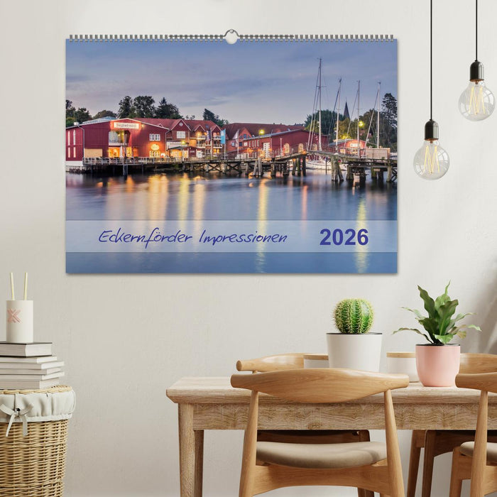 Eckernförder Impressionen (CALVENDO Wandkalender 2026)