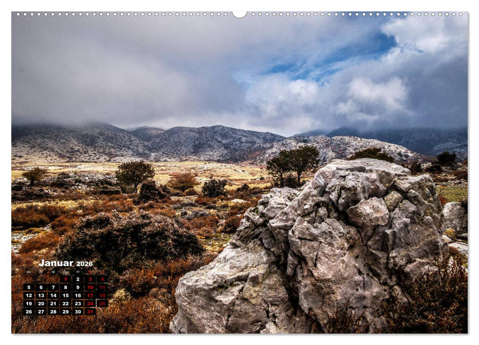 Kretas facettenreicher Westen (CALVENDO Wandkalender 2026)