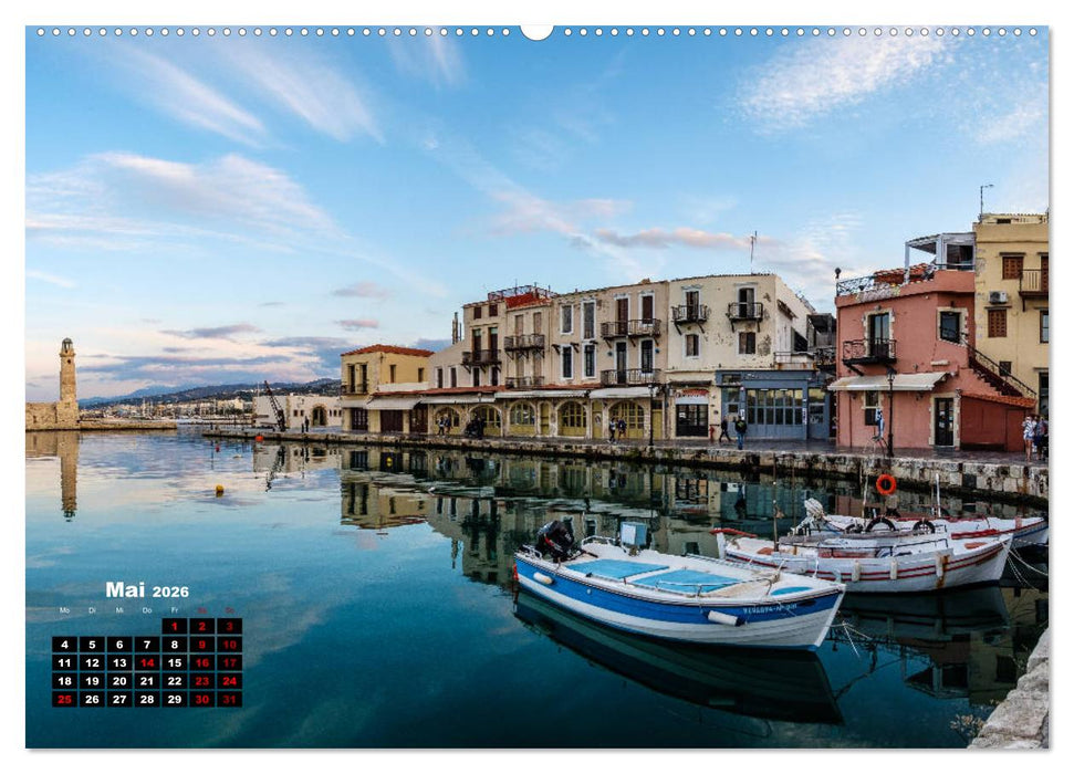 Kretas facettenreicher Westen (CALVENDO Wandkalender 2026)