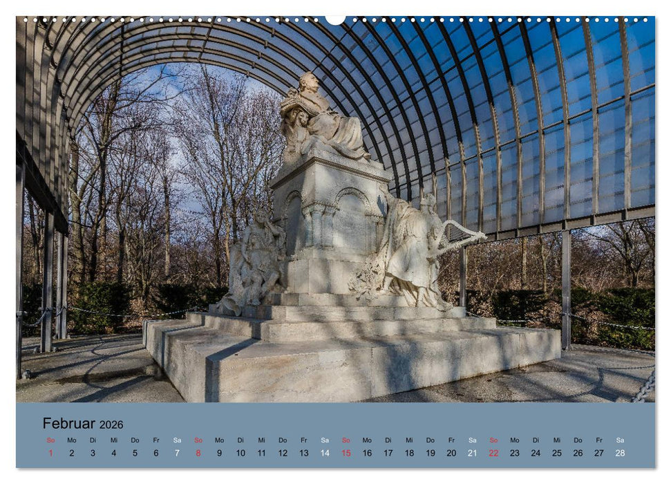 Großer Tiergarten Berlin - Von Dichtern und Komponisten (CALVENDO Wandkalender 2026)