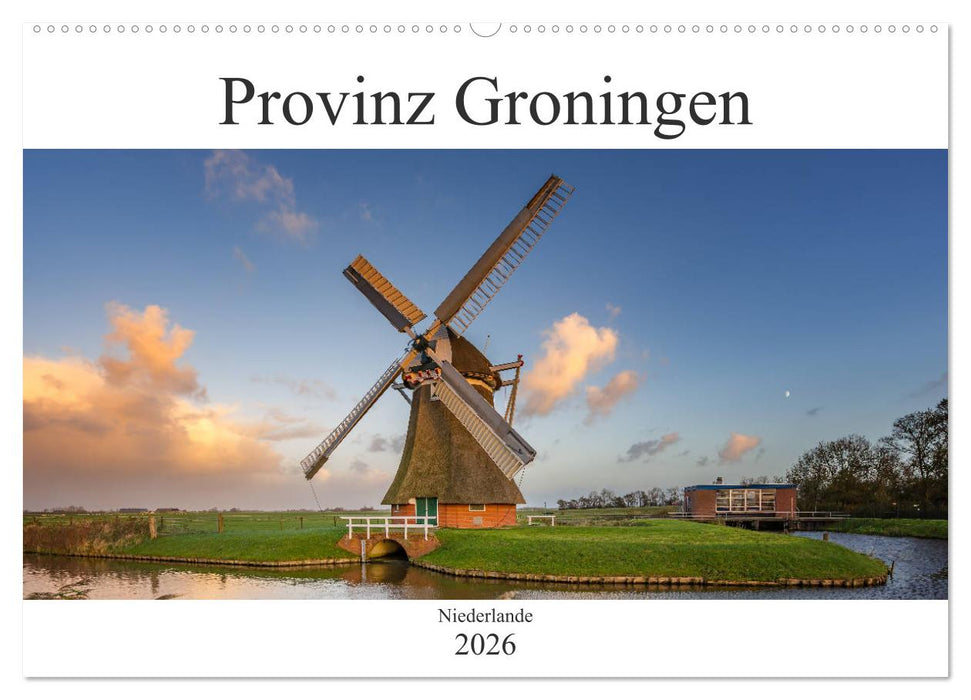 Provinz Groningen (CALVENDO Wandkalender 2026)
