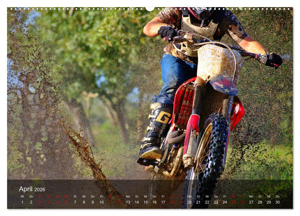 Motocross - Adrenalin pur (CALVENDO Wandkalender 2026)