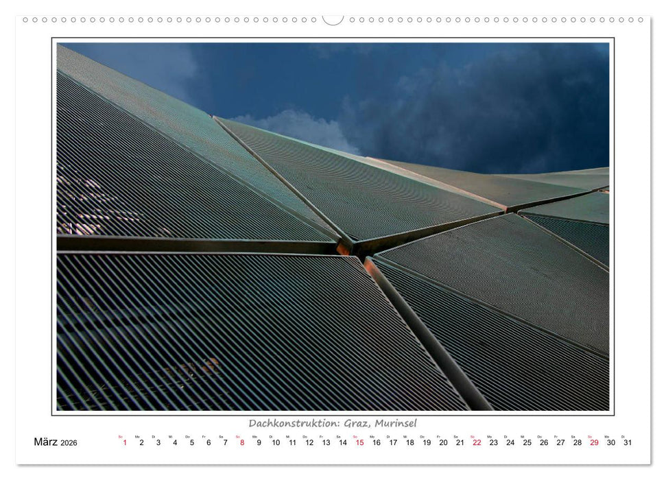 Details zeitgenössischer Architektur (CALVENDO Wandkalender 2026)