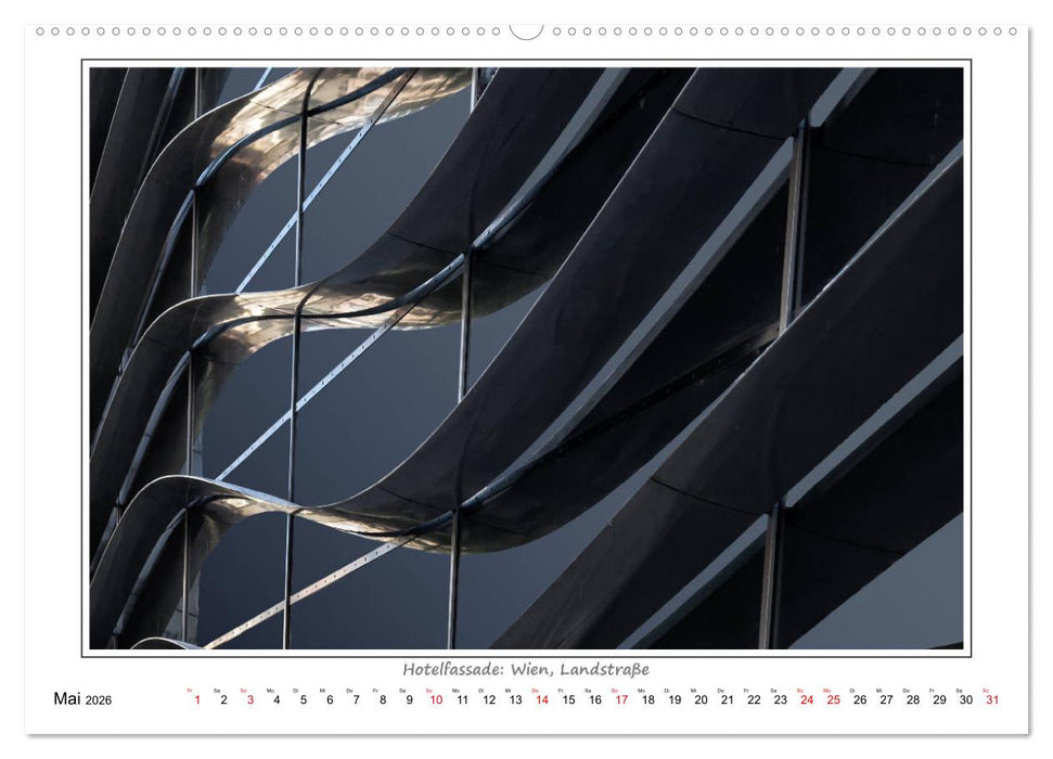 Details zeitgenössischer Architektur (CALVENDO Wandkalender 2026)