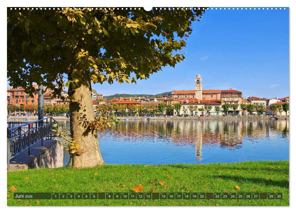Lago Maggiore - Bezaubernde Orte am Ostufer (CALVENDO Wandkalender 2026)