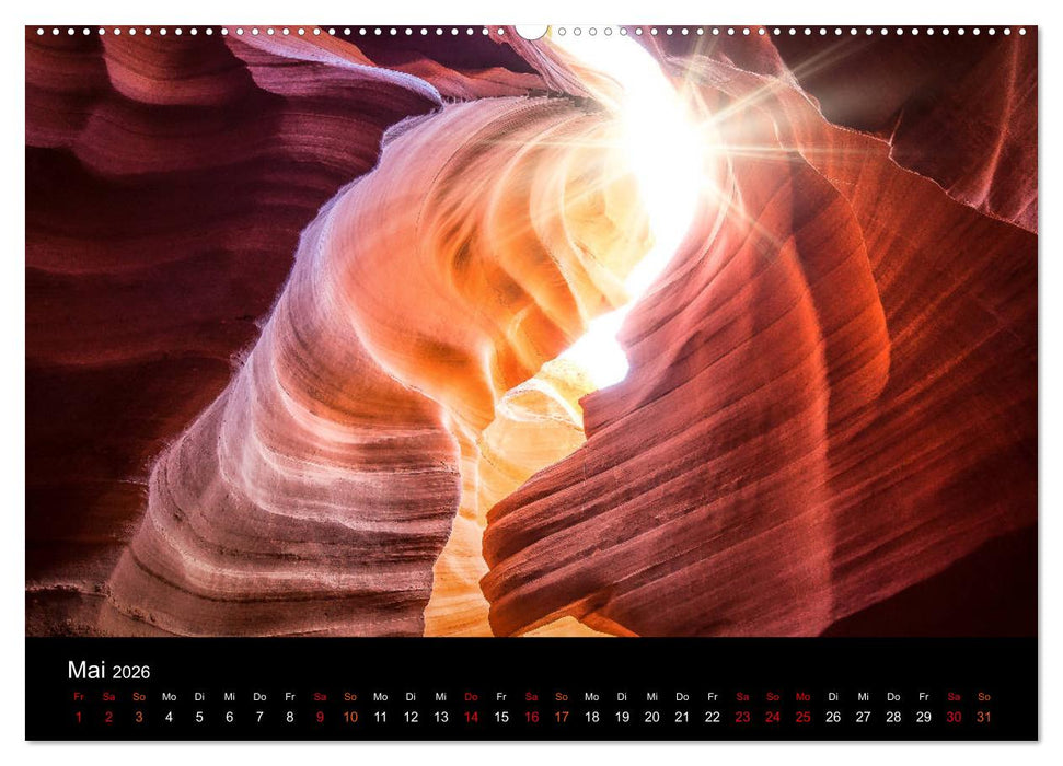 USA Desert Dreams (CALVENDO Wandkalender 2026)