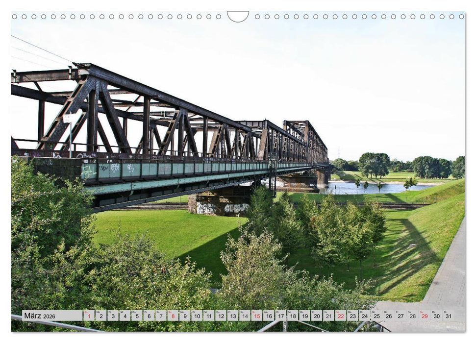 Duisburg. Moderne und Klassische Ansichten. (CALVENDO Wandkalender 2026)