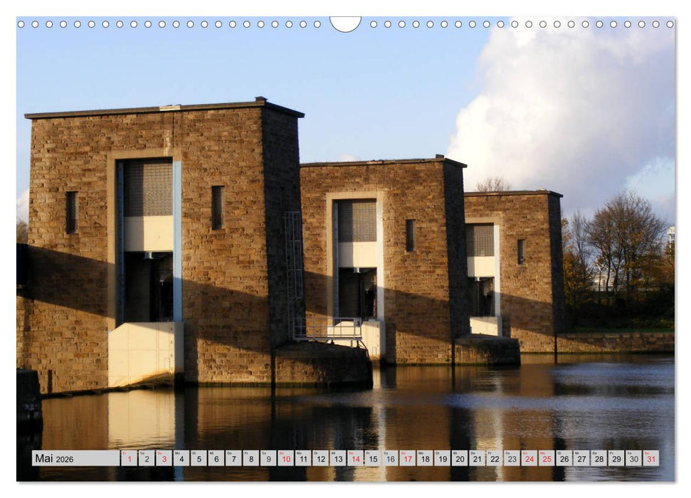 Duisburg. Moderne und Klassische Ansichten. (CALVENDO Wandkalender 2026)