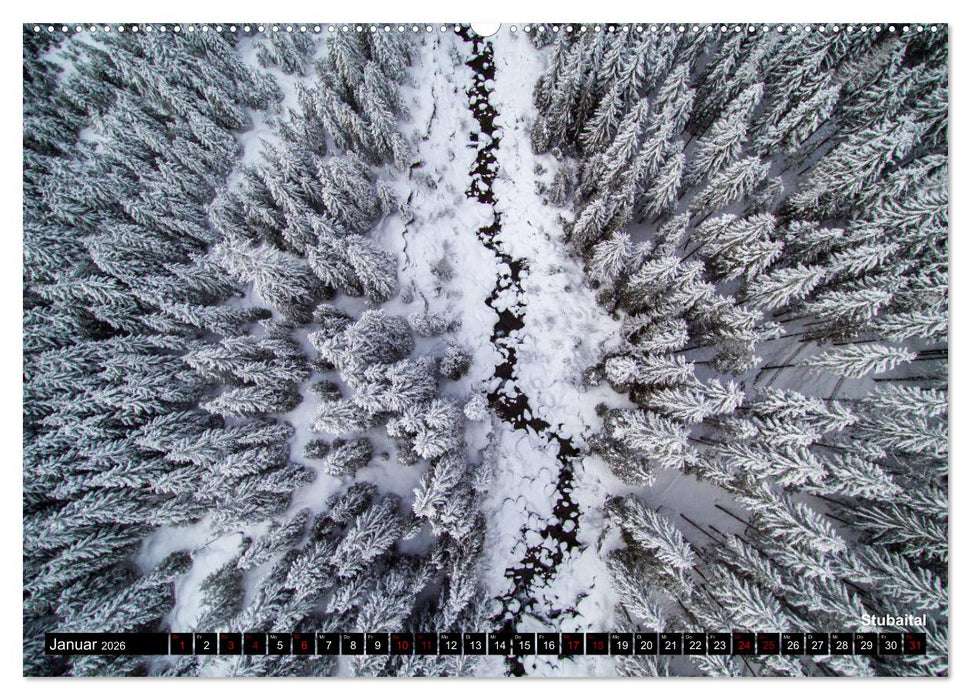 Tirol 2026 - die schönsten Plätze (CALVENDO Wandkalender 2026)