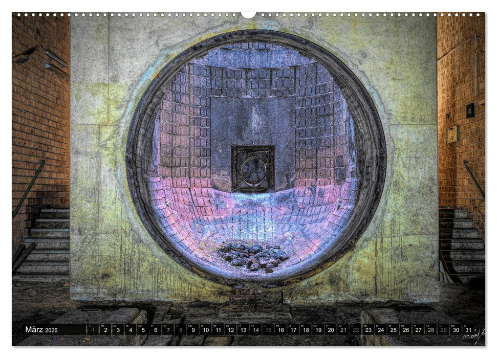 Ruhrpott - Kunstvolle Ansichten (CALVENDO Wandkalender 2026)