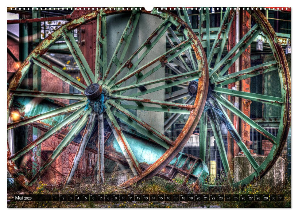 Ruhrpott - Kunstvolle Ansichten (CALVENDO Wandkalender 2026)