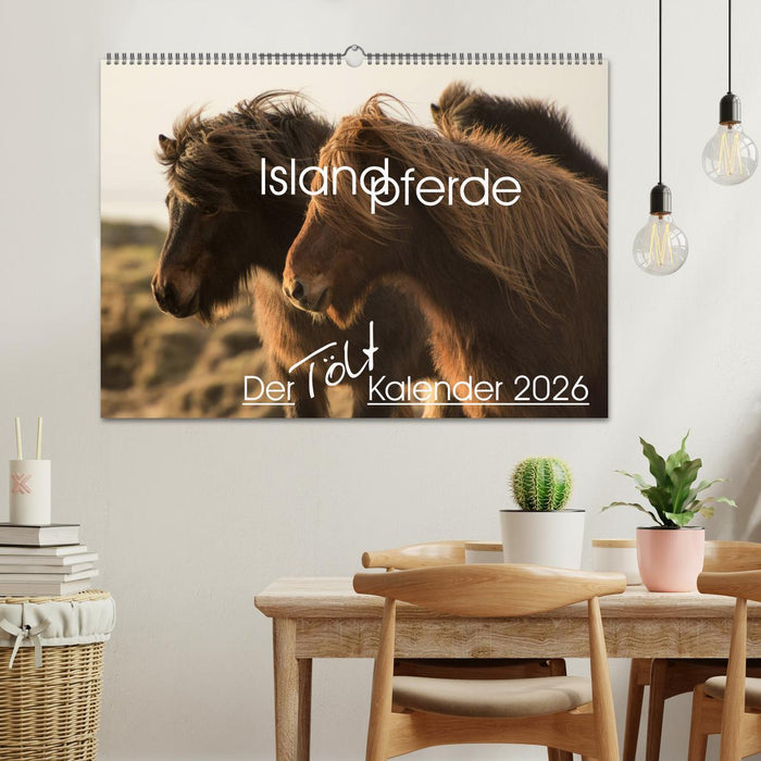 Islandpferde - Der Tölt Kalender (CALVENDO Wandkalender 2026)