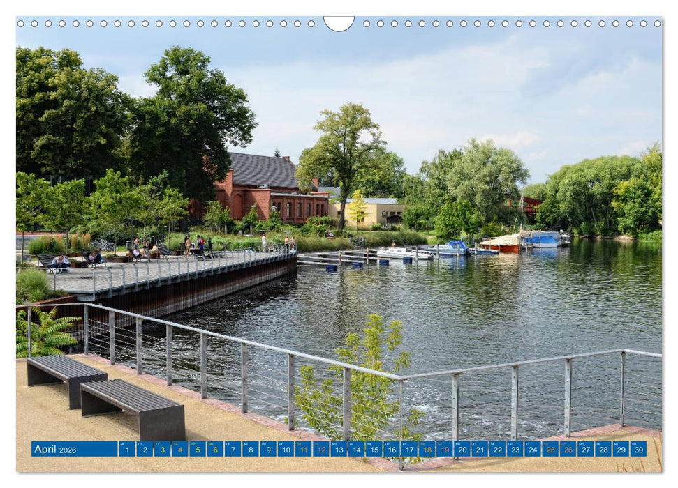 Brandenburg an der Havel - Stadt der Flussarme, Kanäle und Inseln (CALVENDO Wandkalender 2026)