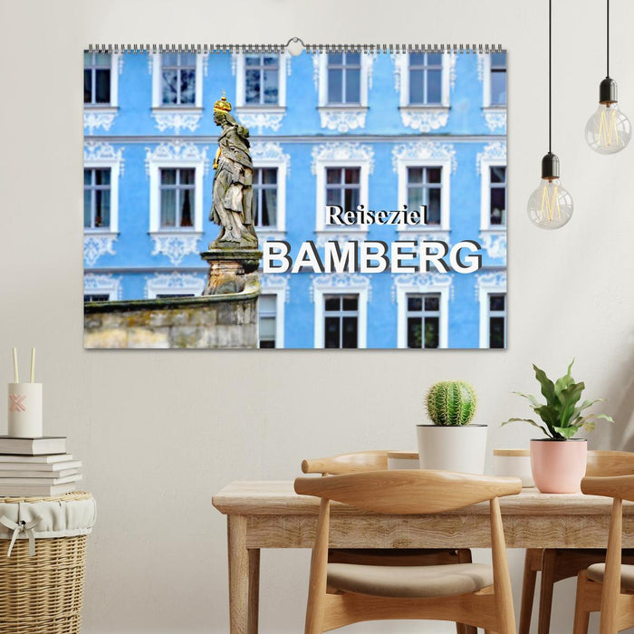 Reiseziel Bamberg (CALVENDO Wandkalender 2026)
