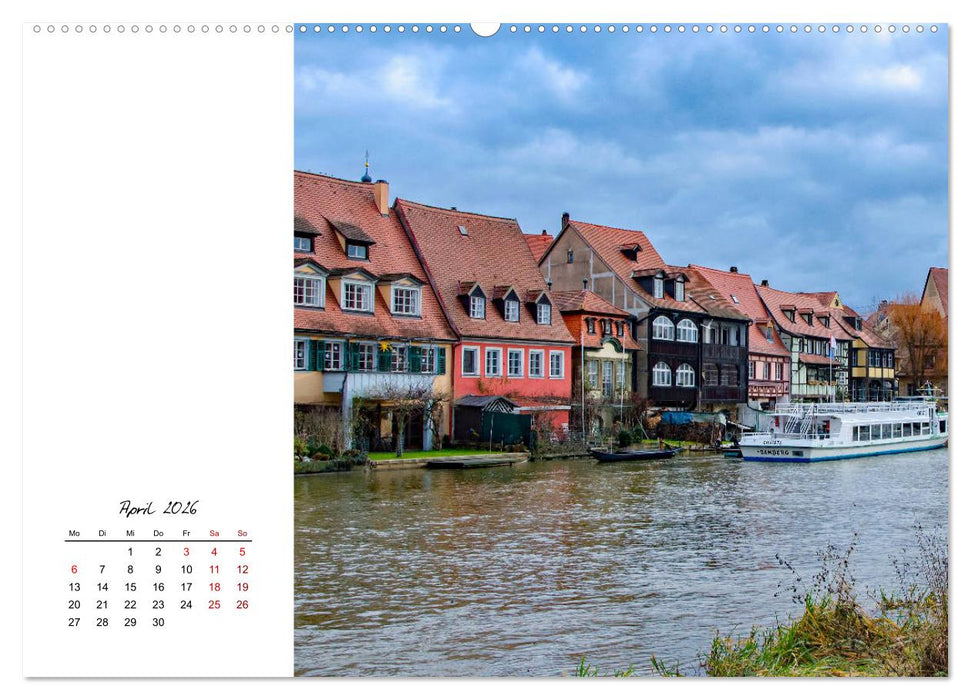 Reiseziel Bamberg (CALVENDO Wandkalender 2026)