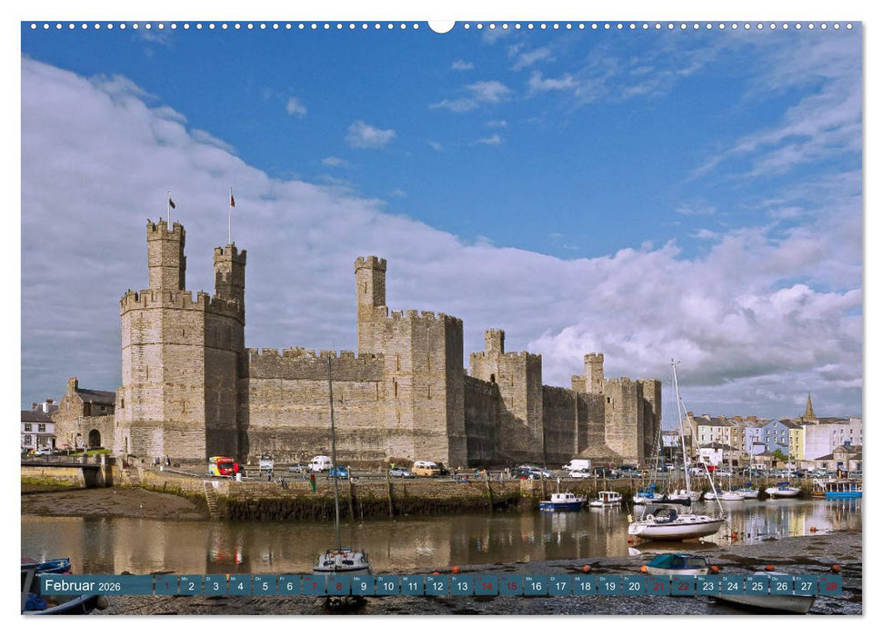 Herbe Schönheit Wales (CALVENDO Wandkalender 2026)