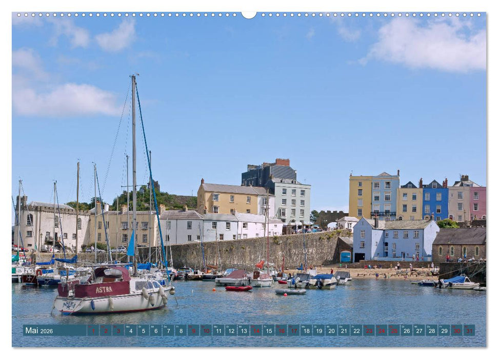 Herbe Schönheit Wales (CALVENDO Wandkalender 2026)