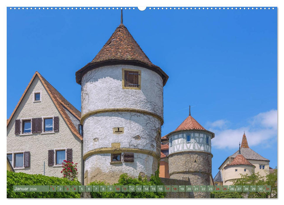 Romantisches Mainfranken (CALVENDO Wandkalender 2026)