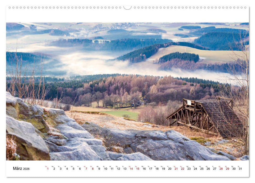Einblicke in das Erzgebirge (CALVENDO Wandkalender 2026)