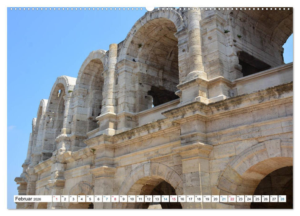 Arles entdecken (CALVENDO Wandkalender 2026)