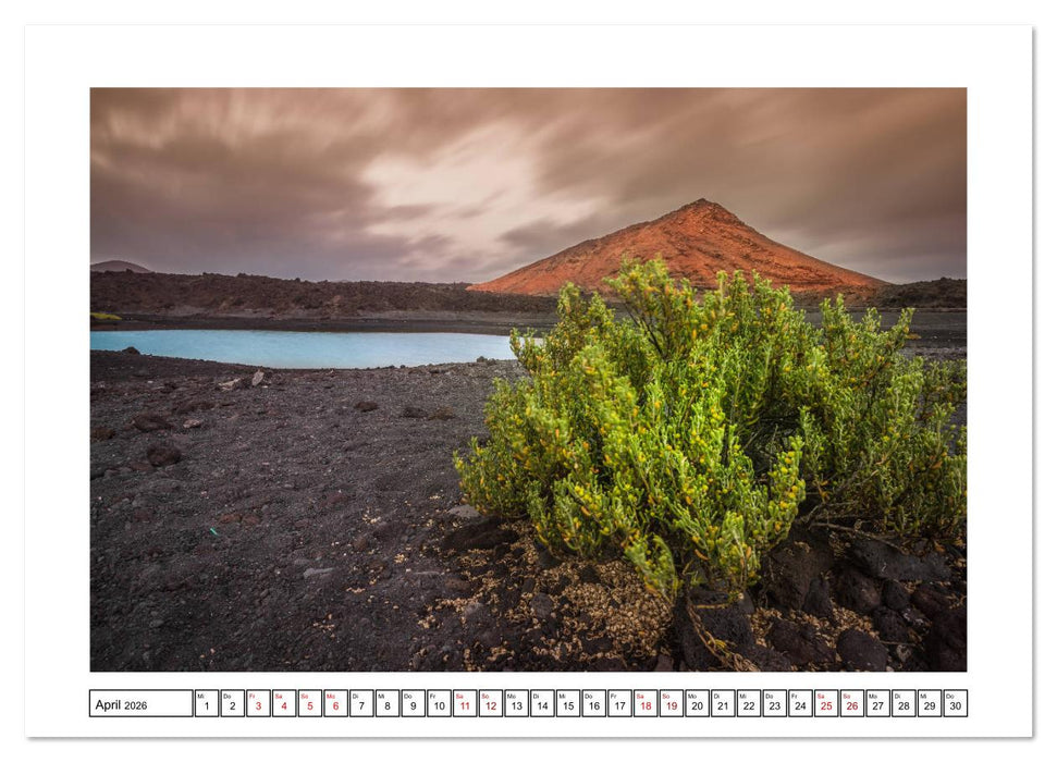 Lanzarote - Naturwunder im Atlantik (CALVENDO Wandkalender 2026)