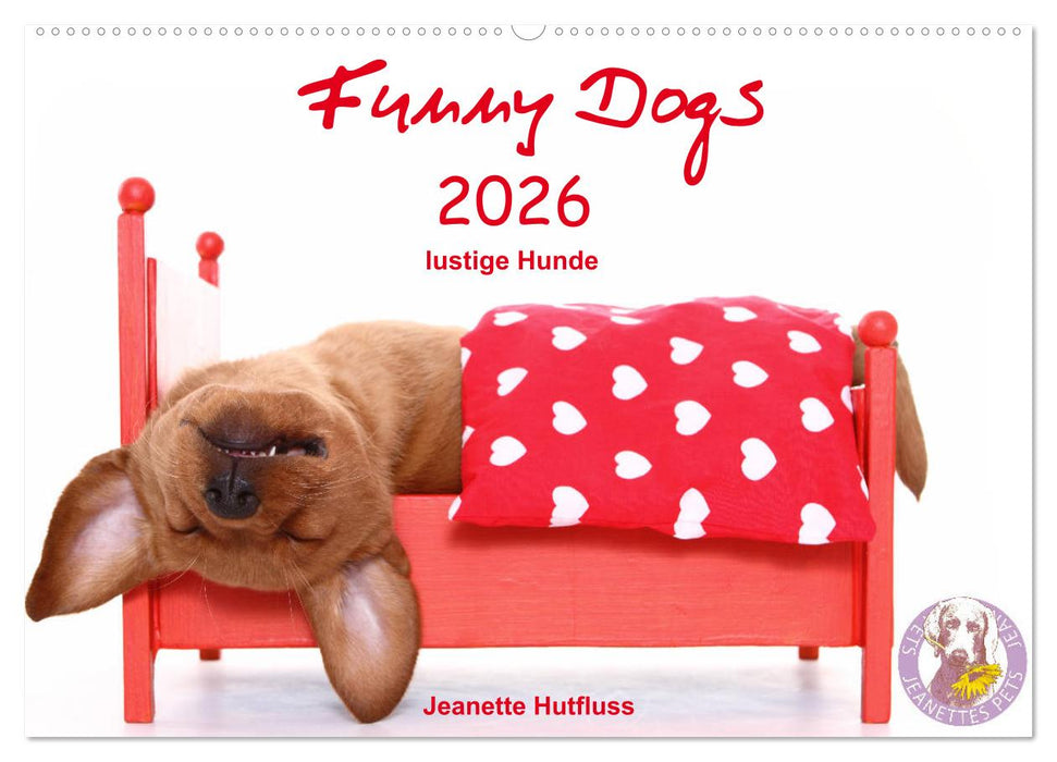 Funny Dogs (CALVENDO Wandkalender 2026)