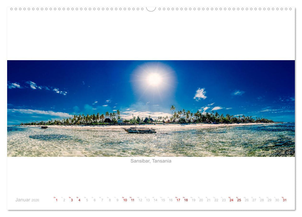 Panoramablicke weltweit (CALVENDO Wandkalender 2026)