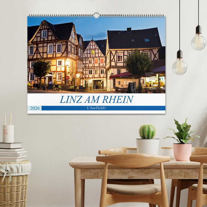 LINZ AM RHEIN (CALVENDO Wandkalender 2026)
