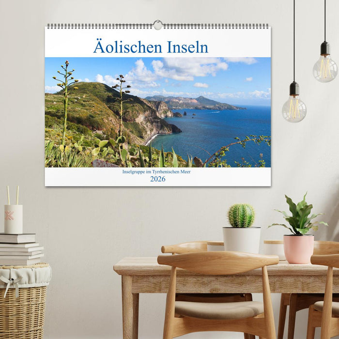 Äolische Inseln (CALVENDO Wandkalender 2026)