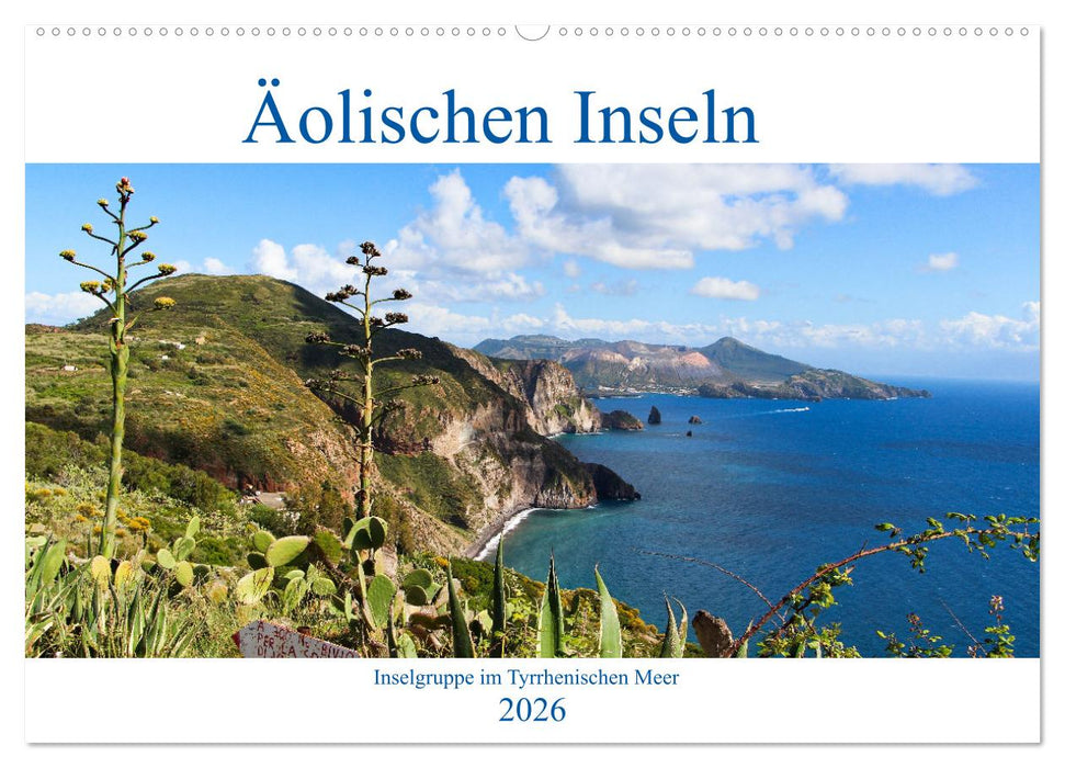Äolische Inseln (CALVENDO Wandkalender 2026)