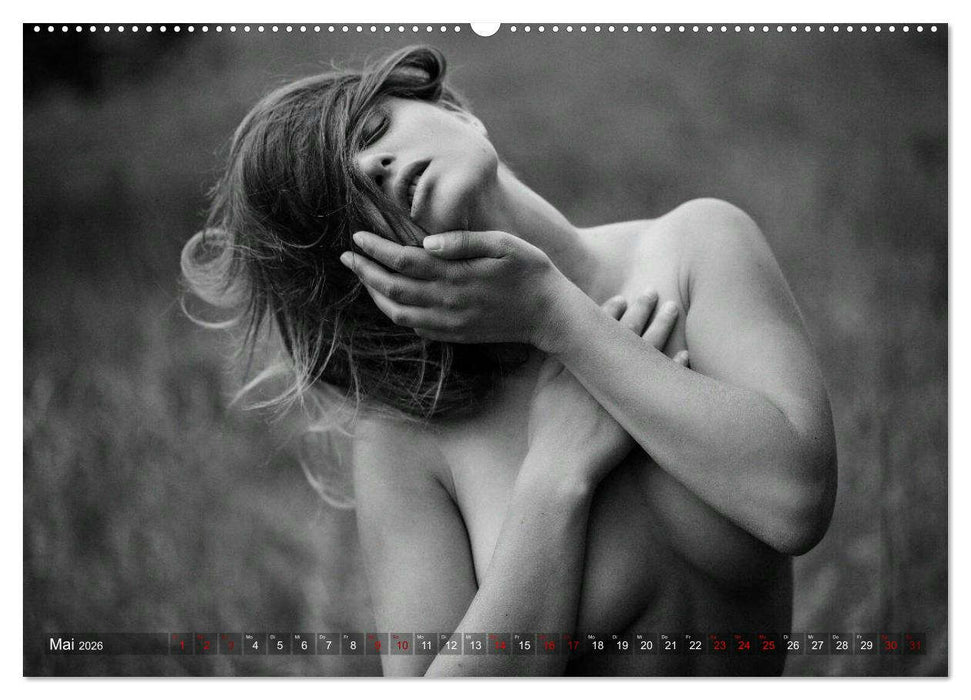 Du bist schön - Sinnliche Aktfotografien (CALVENDO Wandkalender 2026)
