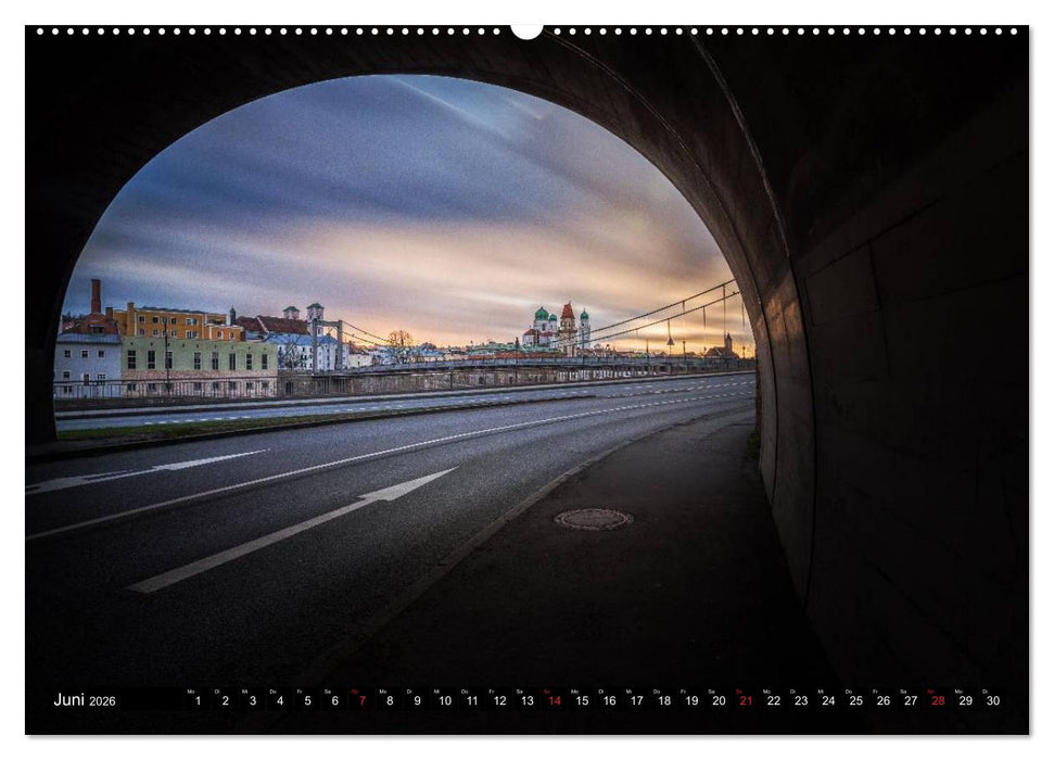 Passau, das Venedig Bayerns (CALVENDO Wandkalender 2026)