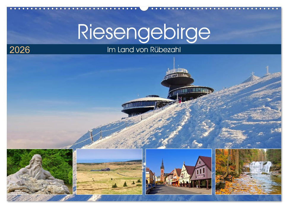 Riesengebirge - Im Land von Rübezahl (CALVENDO Wandkalender 2026)