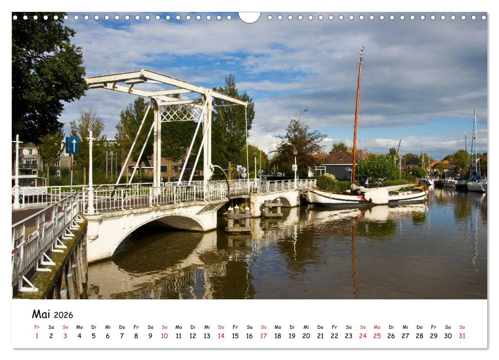 Wassersport Fryslân (CALVENDO Wandkalender 2026)