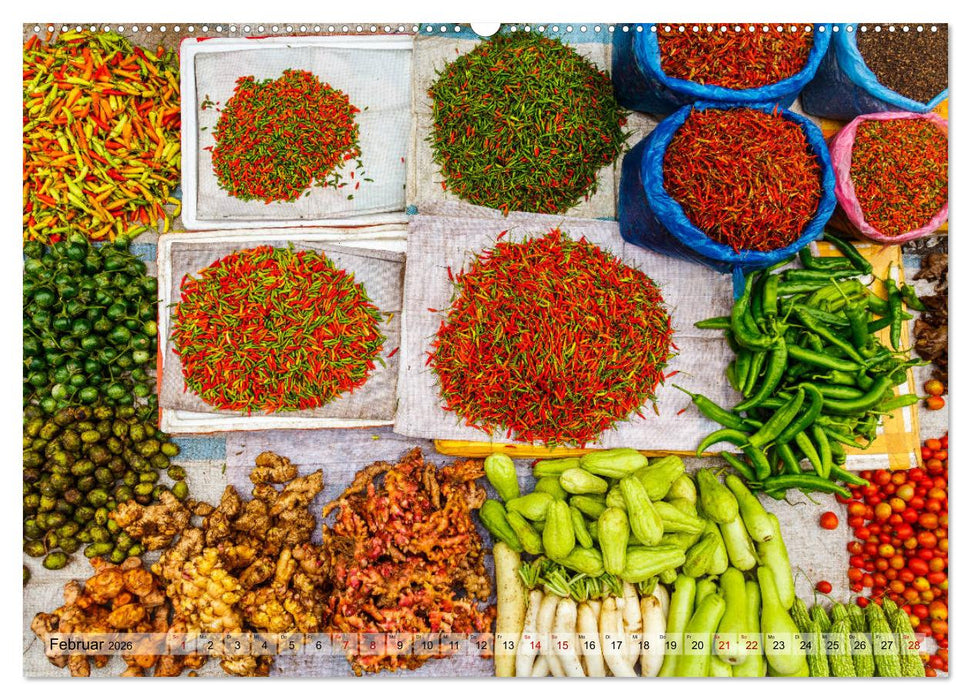 Laos - An den Ufern des Mekong (CALVENDO Wandkalender 2026)