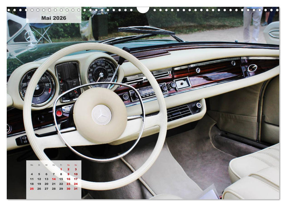 Mercedes Edel & Fein (CALVENDO Wandkalender 2026)