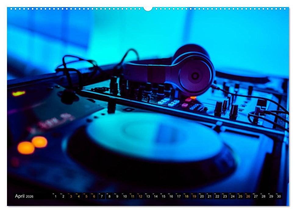 DJ Liveact (CALVENDO Wandkalender 2026)