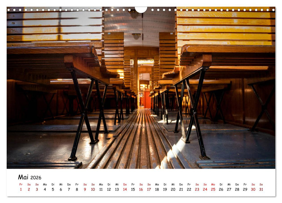 Die Schienen von Soller und Port de Soller (CALVENDO Wandkalender 2026)