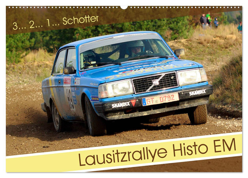 Lausitzrallye Histo EM (CALVENDO Wandkalender 2026)