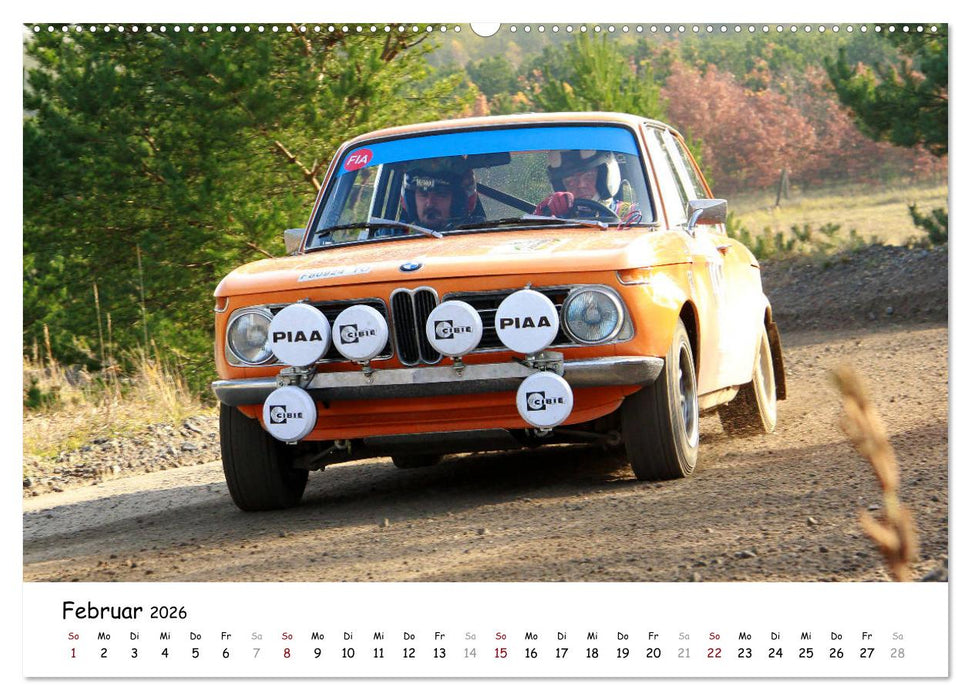 Lausitzrallye Histo EM (CALVENDO Wandkalender 2026)